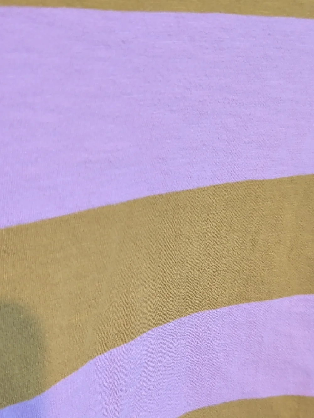 Madewell Everyday Crop Tee in Rugby Stripe.  - Picture 6 of 7